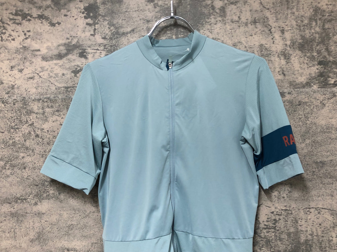 JO795 ラファ Rapha PRO TEAM JERSEY 半袖 サイクルジャージ 水 S