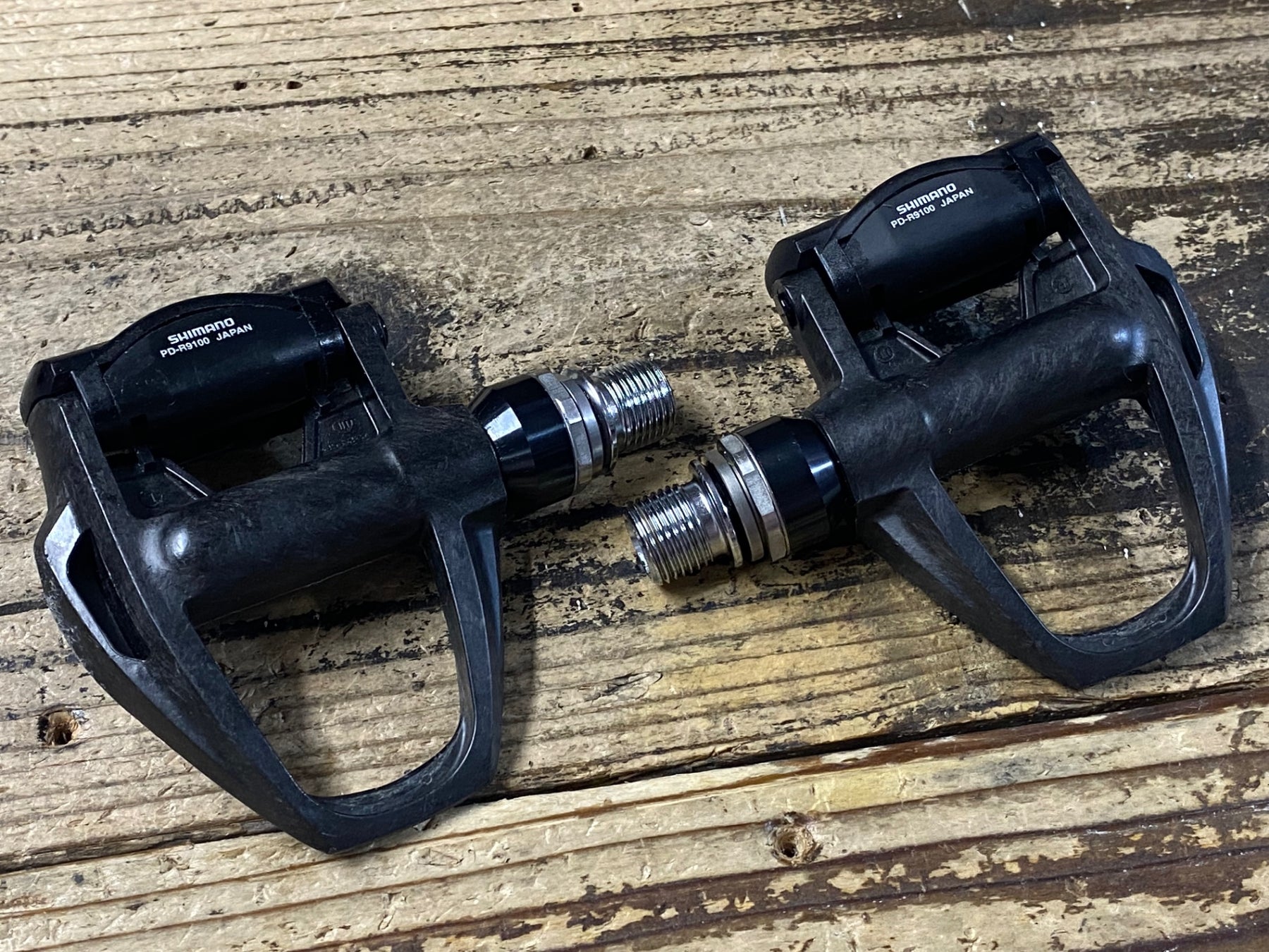 デュラエース ビンディングペダル 極美品 JX844 シマノ SHIMANO デュラエース DURA-ACE PD-R9100 ビンディング
