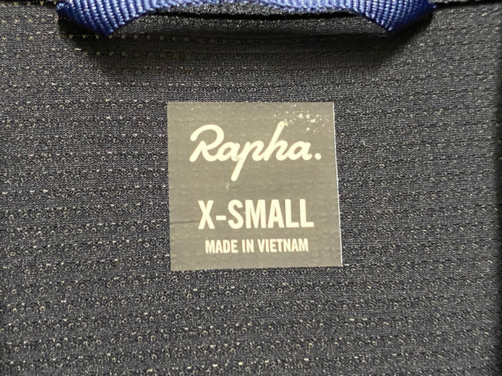 JV171 ラファ Rapha CLASSIC FLYWEIGHT JERSEY 半袖 サイクルジャージ 濃紺 XS