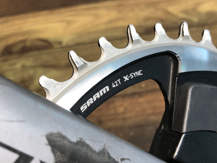 JC336 スラム SRAM FORCE AXS FC-FRC-1-D1 クランク X-SYNC 42T 170mm dub ※クランクアームボルトM30欠品