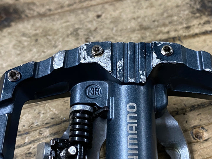 KL742 シマノ SHIMANO PD-EH500 ビンディングペダル 片面フラット SPD