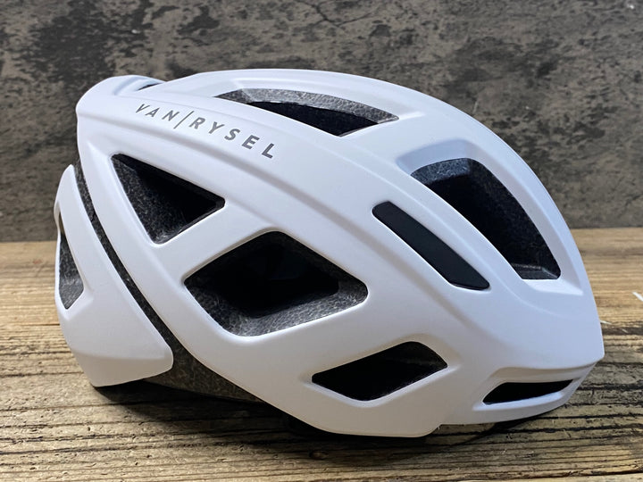 KL366 デカトロン DECATHLON VANRYSEL RoadR 500 ヘルメット 白 M55/59