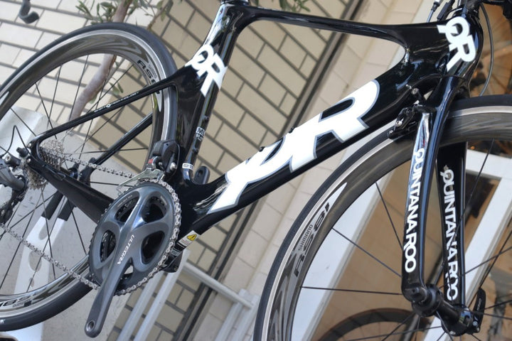 クィンタナルー QUINTANA ROO CD0.1 2012モデル MLサイズ シマノ アルテグラ 6770 Di2 10S カーボン トライアスロンバイク 【横浜店】