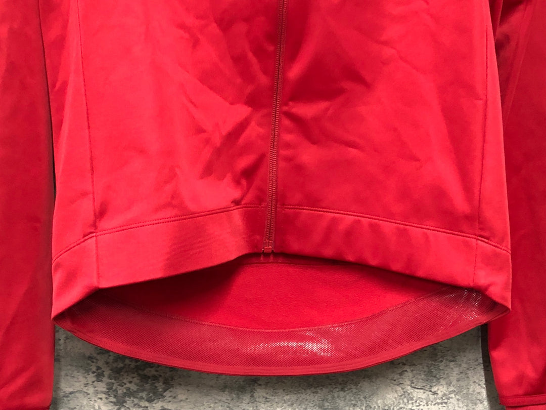 JE992 ラファ Rapha CORE WINTER JACKET 長袖 サイクルジャケット 赤 M 裏起毛