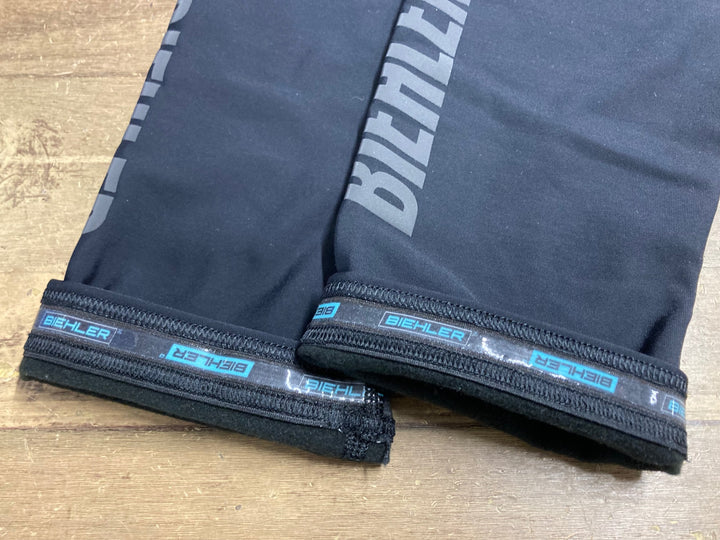 KD781 ビーラー BIEHLER レッグカバー 黒 S 裏起毛