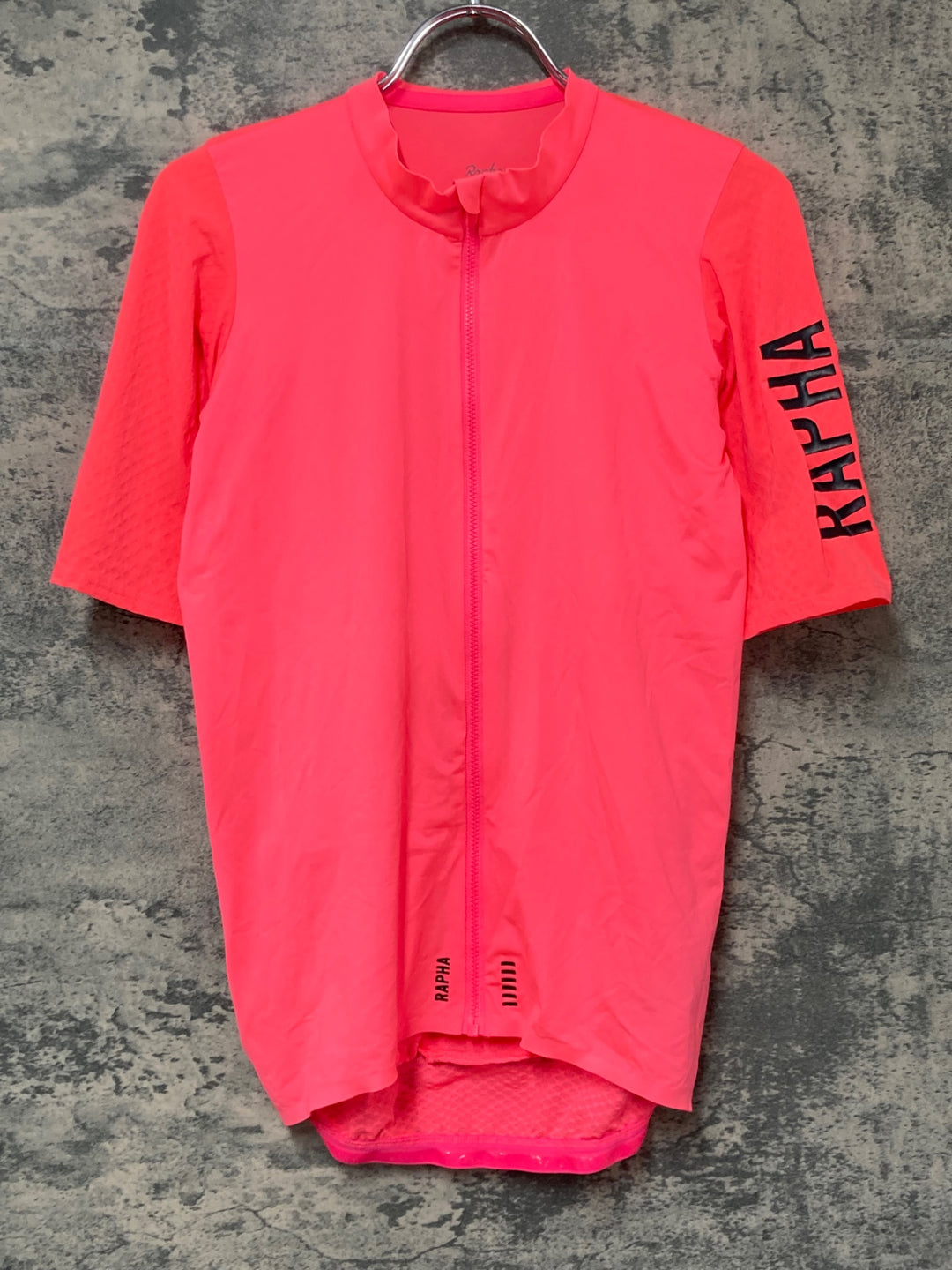 JD543 ラファ RAPHA PRO TEAM SHORT SLEEVE AERO JERSEY サイクルジャージ 半袖 ピンク L