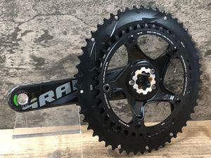 【美品】SRAM Force カーボンクランクセット 52/39T スラム SRAM 12速 ダブ ワイド クランクセット FC-S1000-C1 S-SERIES