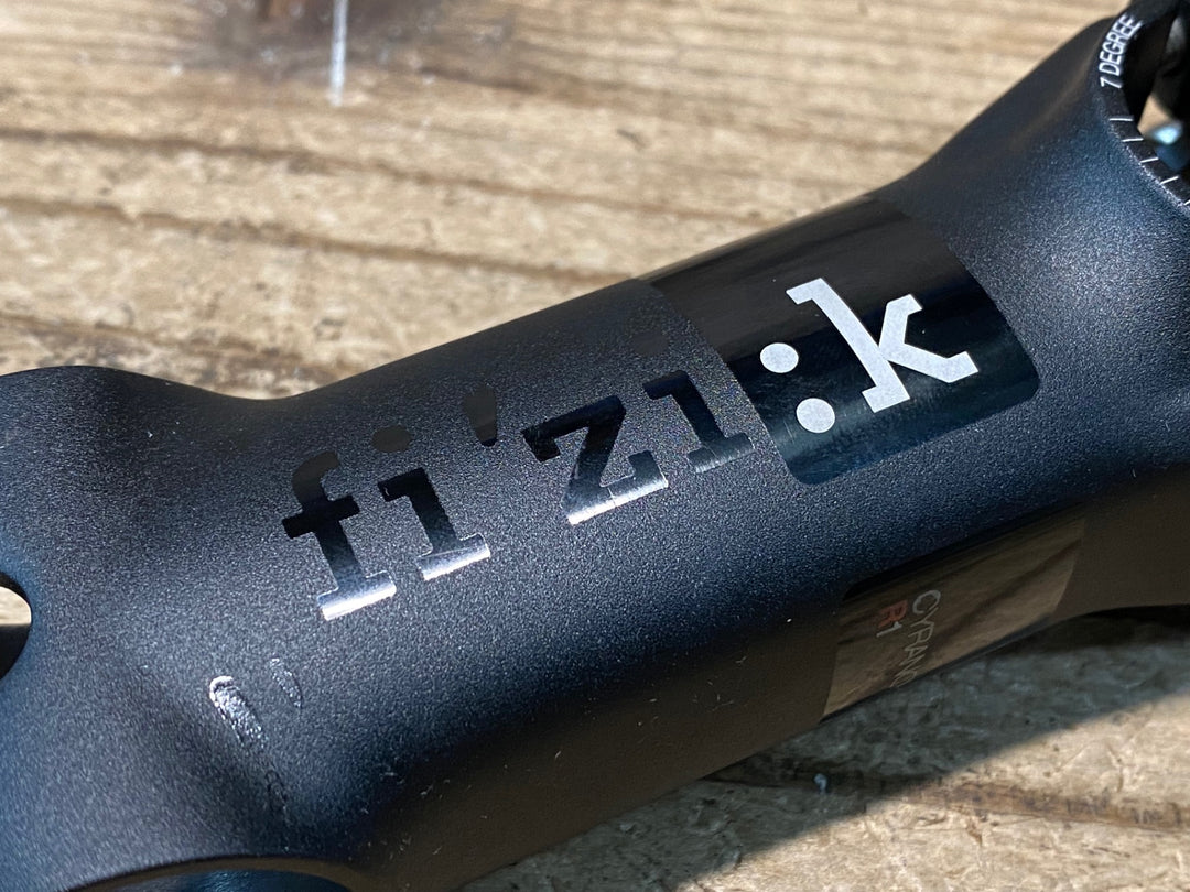 JN613 フィジーク fizik シラノ CYRANO R1 アルミステム 黒 Φ31.8 OS 7° 100mm