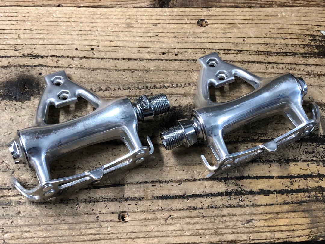 KH591 未使用箱入り カンパニョーロ Campagnolo Cレコード期 コーラス CHORUS フラットペダル トゥクリップ