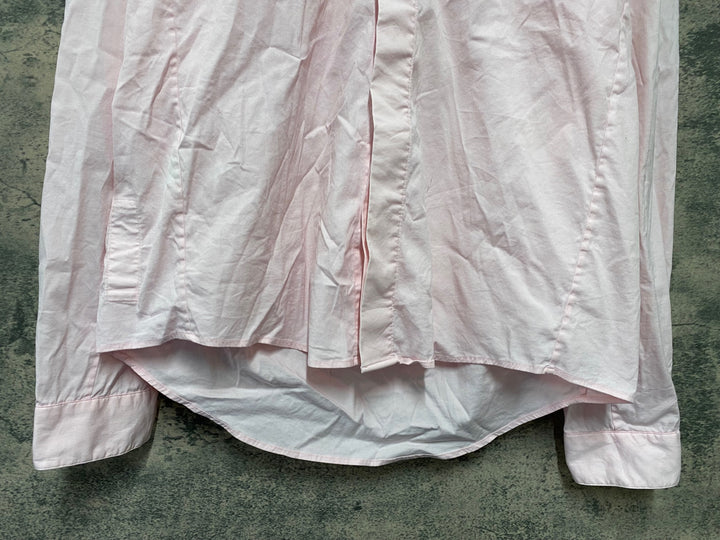 KD498 ラファ Rapha POPLIN SHIRT 長袖 シャツ ピンク M