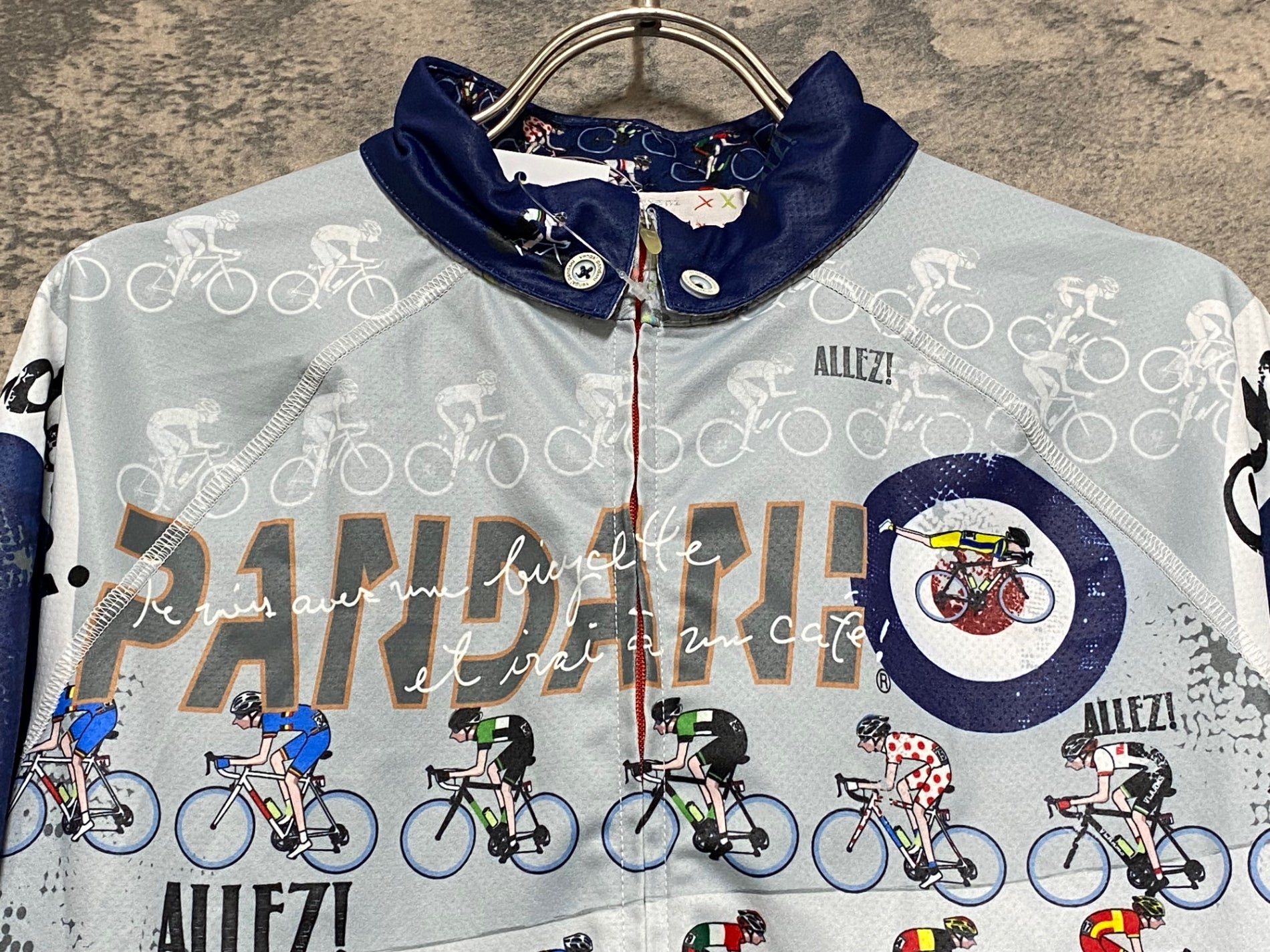 JR212 パンダーニ pandani 半袖サイクルジャージ M 白紺 – BICI AMORE