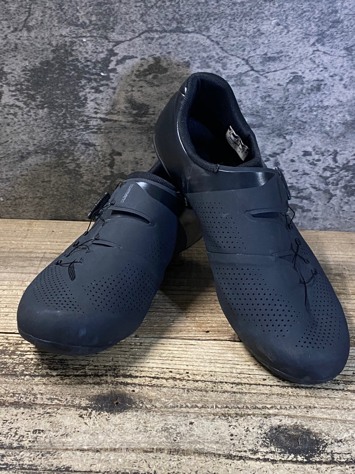 JR271 シマノ SHIMANO RC3 SH-RC302M ビンディングシューズ 黒 EU41