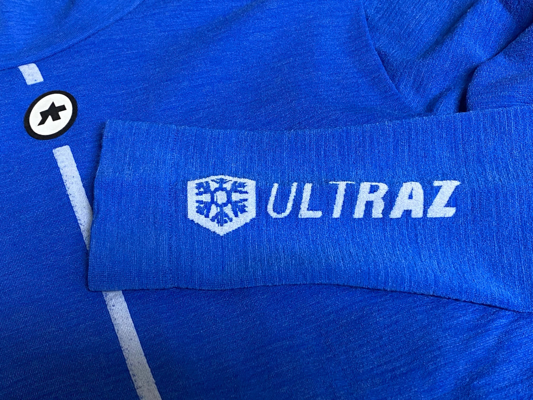 KQ167 アソス ASSOS CLIMA CODE 3/3 ULTRAZ WINTER LS SKIN LAYER P1 長袖 ベースレイヤー インナー 青 M
