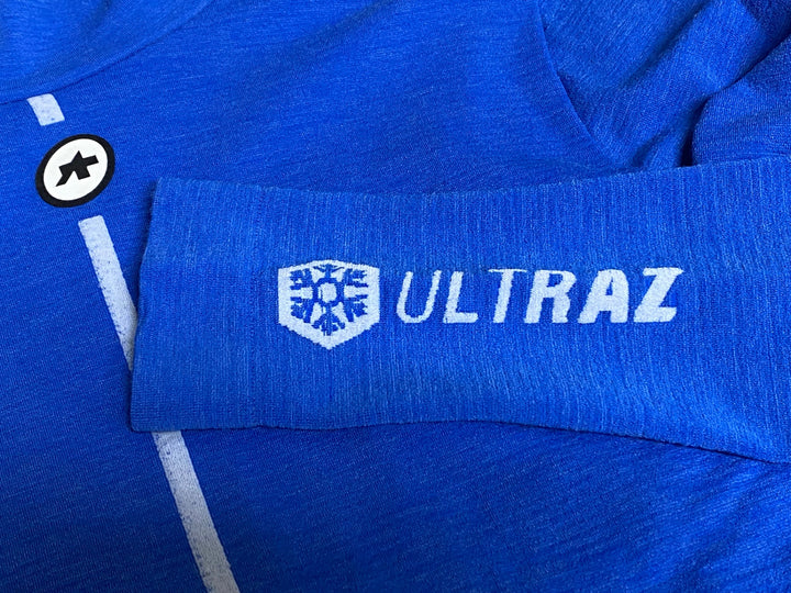 KQ167 アソス ASSOS CLIMA CODE 3/3 ULTRAZ WINTER LS SKIN LAYER P1 長袖 ベースレイヤー インナー 青 M