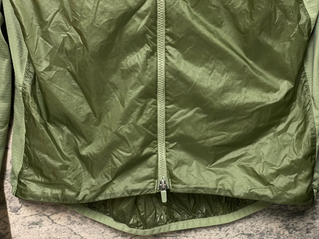 JZ594 ラファ Rapha BREVET INSULATED JACKET 長袖 サイクルジャケット グリーン M 裏起毛