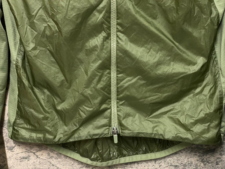 JZ594 ラファ Rapha BREVET INSULATED JACKET 長袖 サイクルジャケット グリーン M 裏起毛
