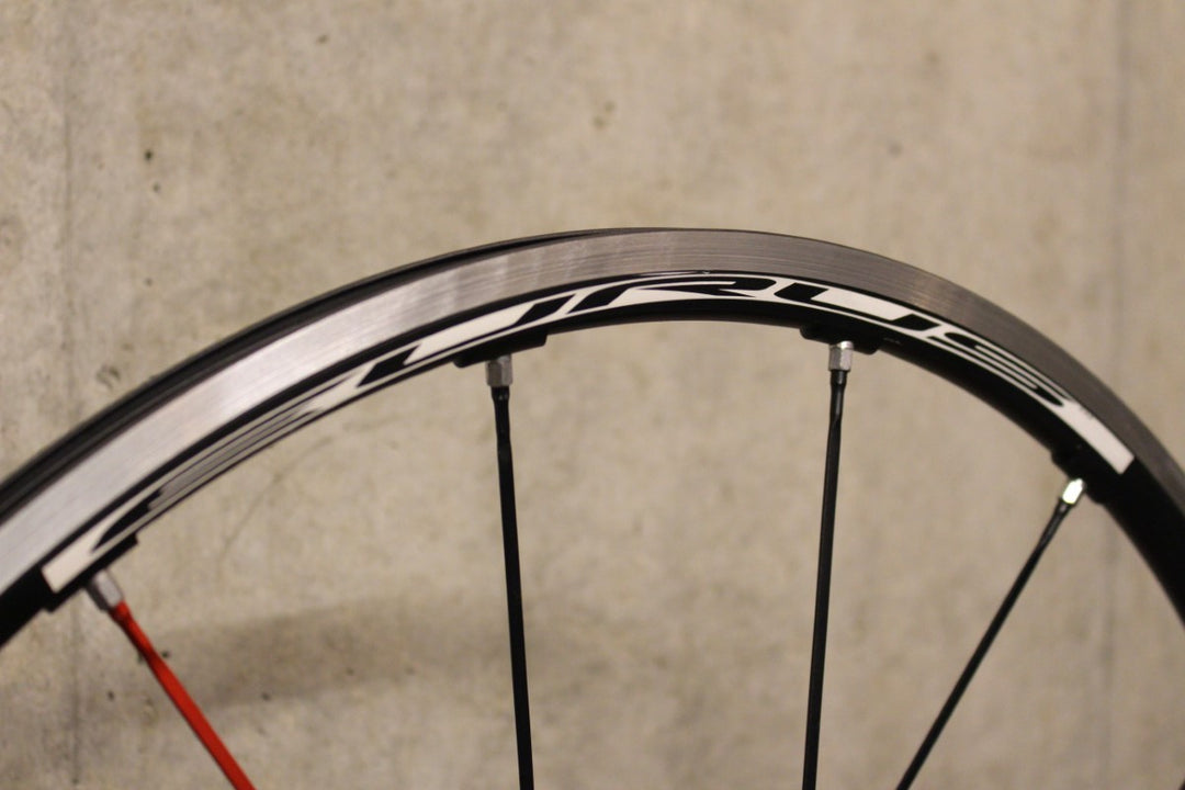 カンパニョーロ CAMPAGNOLO ユーラス EURUS アルミ クリンチャー ホイールセット シマノ11S 15C 【福岡店】