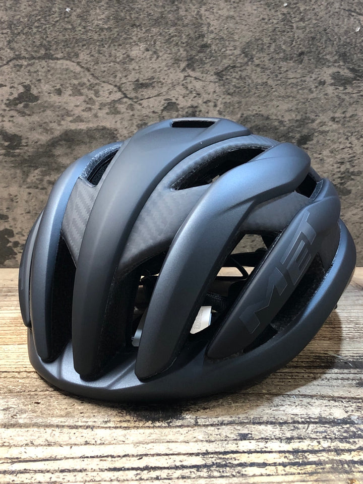 KA013 メット MET トレンタ TRENTA 3K CARBON MIPS ヘルメット 黒 Lサイズ 製造2024年9月