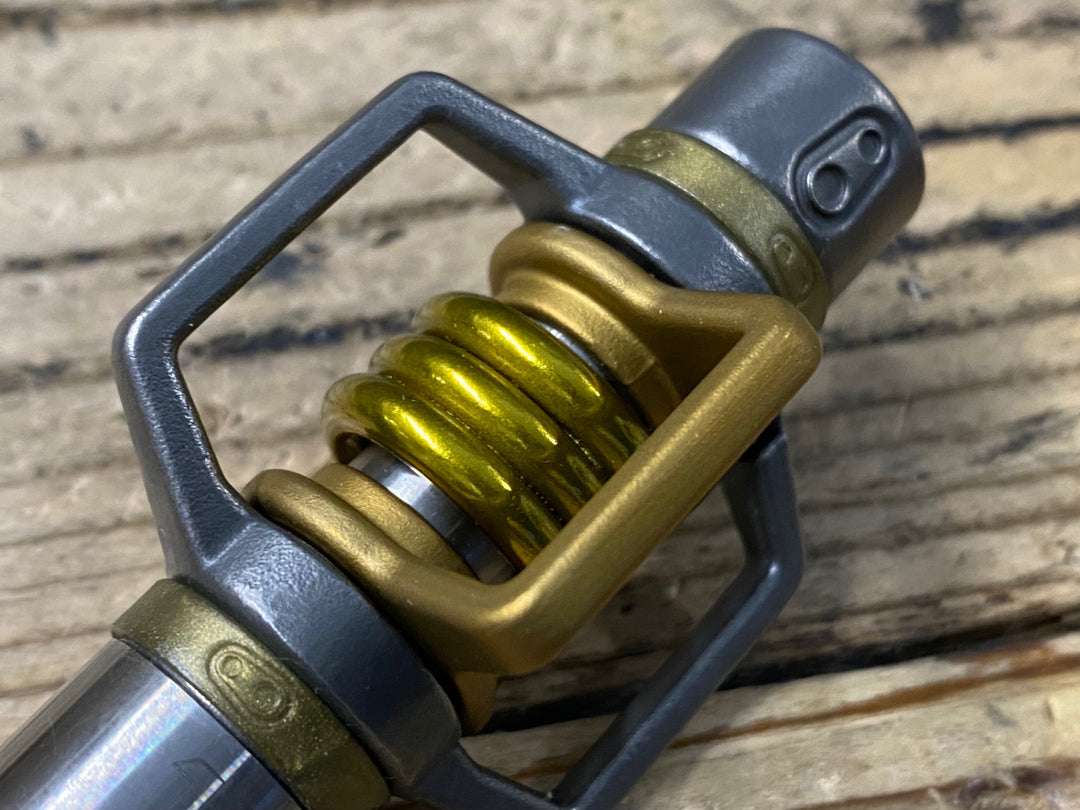 KP111 クランクブラザーズ Crankbrothers エッグビータ Eggbeater 11 ビンディングペダル シルバー ゴールド