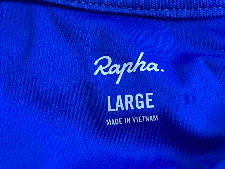 JV504 ラファ Rapha CORE JERSEY 半袖 サイクルジャージ 青 L