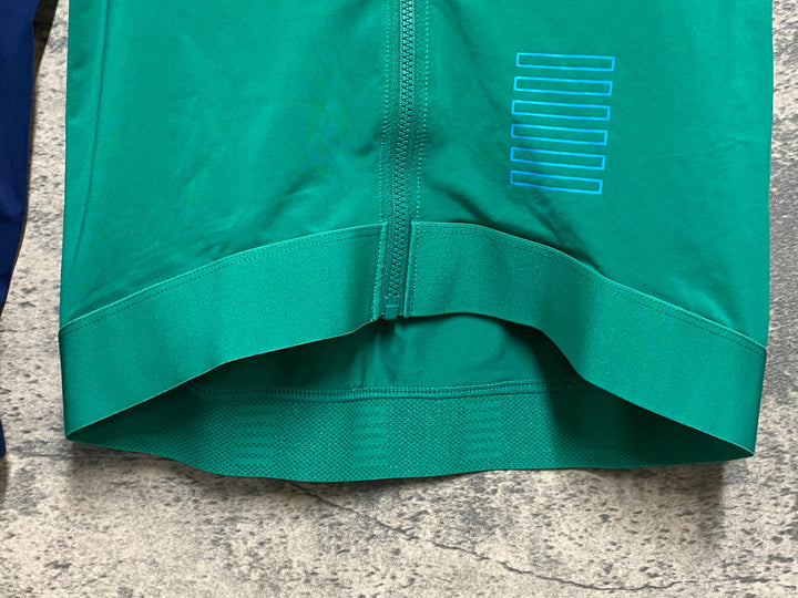 KS155 ラファ Rapha PRO TEAM LONG SLEEVE TRAINING JERSEY 長袖 サイクルジャージ 緑 S
