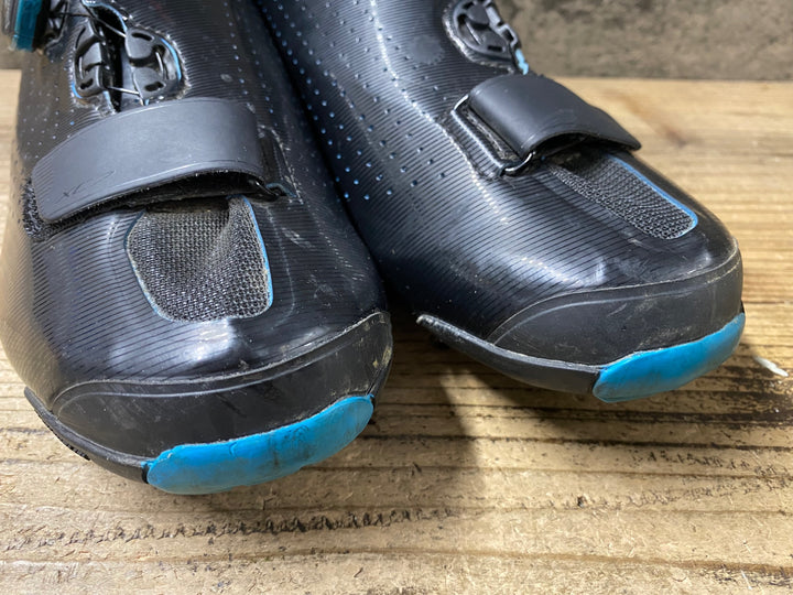 KJ935 シマノ SHIMANO SH-XC700E L WIDE ビンディングシューズ 黒 2穴 BOA EU42