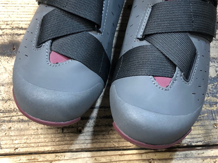JX857 フィジーク fizik TERRA POWERSTRAP X4 ビンディングシューズ SPD グレー EU40 ※未使用