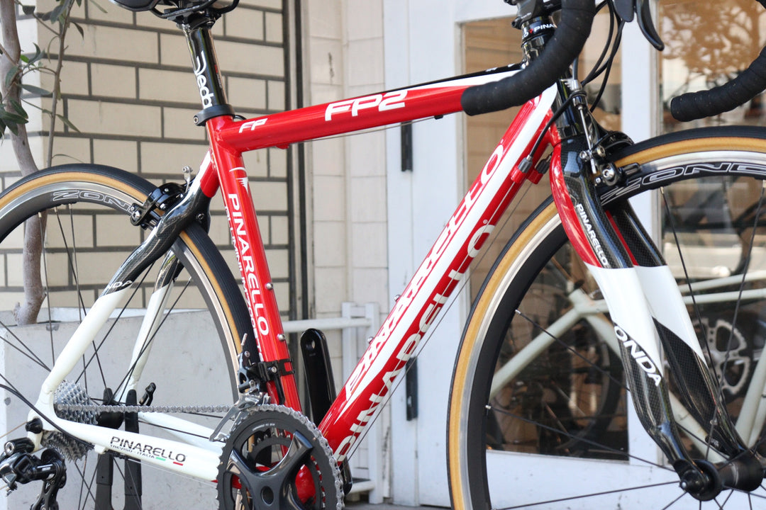 ピナレロ PINARELLO FP2 2008モデル 44サイズ カンパニョーロ ポテンザ 11S MIX アルミ ロードバイク ZONDA 【横浜店】