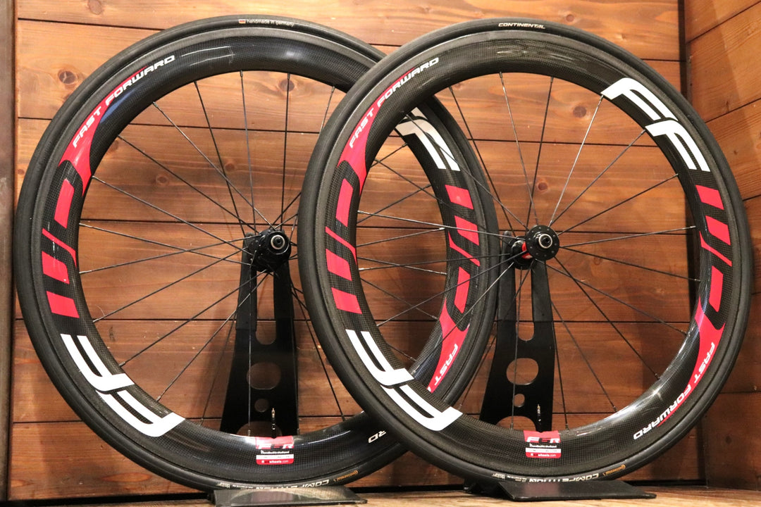 ファストフォワード FFWD F6R カーボン チューブラー ホイールセット シマノ11S/12S 【東京南麻布店】