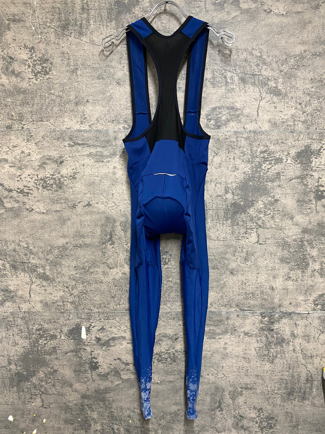 KL216 odlo ビブタイツ 紺 S 裏起毛