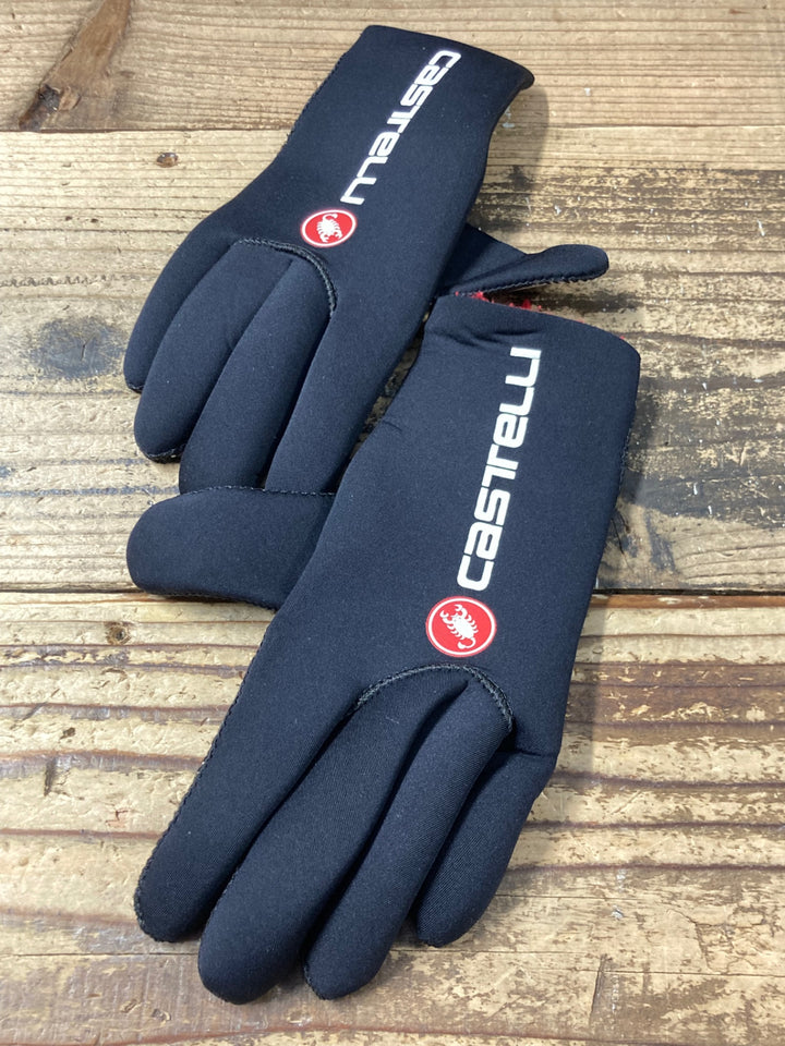 KP339 カステリ CASTELLI 長指 グローブ 黒 S/M