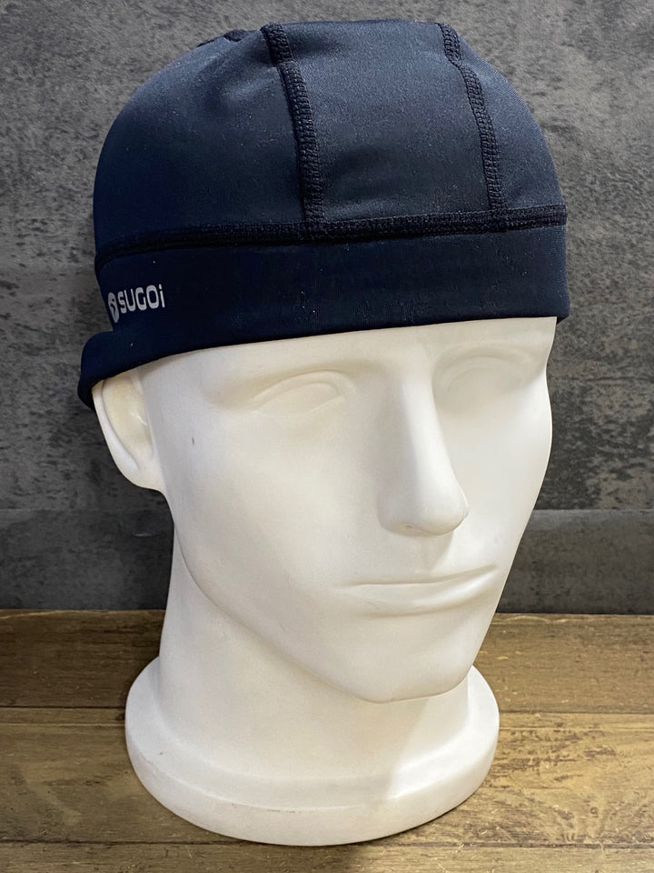 JV573 スゴイ SUGOi SubZero Skull CAP サイクルキャップ ビーニー 黒 ONESIZE 黒 裏起毛
