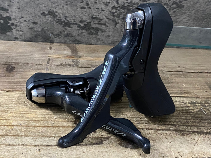KG131 シマノ SHIMANO アルテグラ ULTEGRA ST-R8020 STIレバー 2x11S ※両レバー固定部クラックのためジャンク