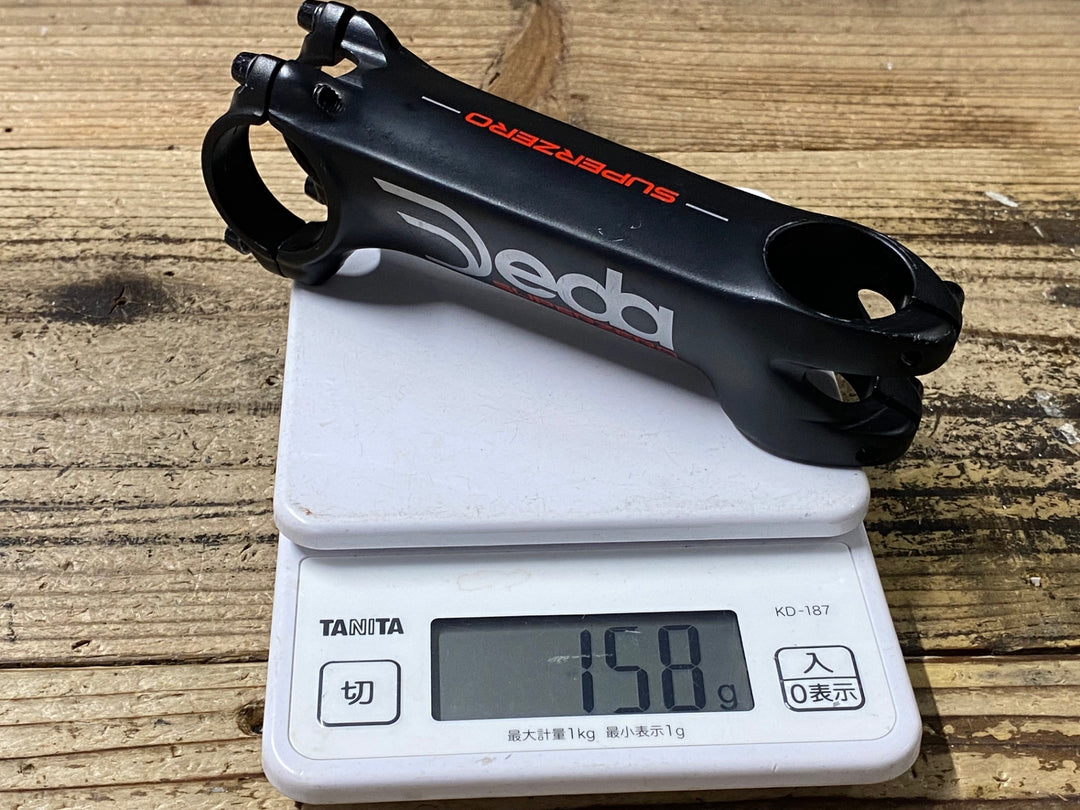 JS420 デダ DEDA SUPERZERO アルミ ステム Φ31.7 120mm 82°
