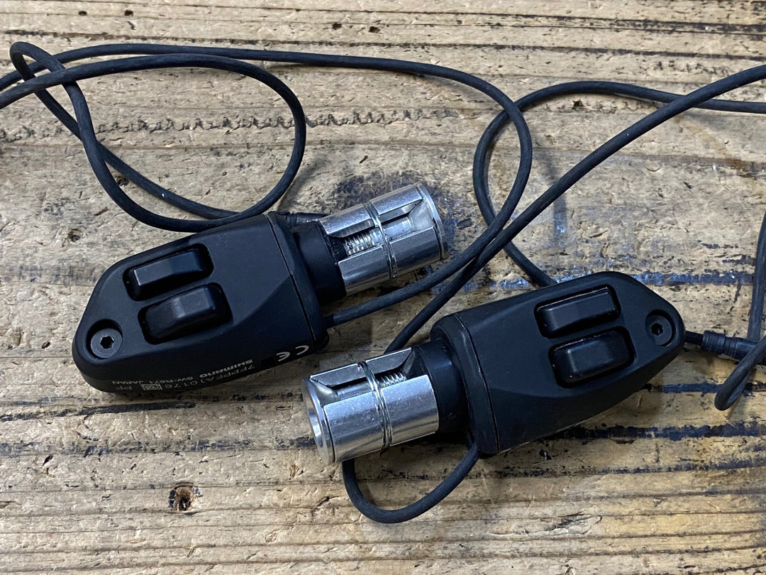 KP442 シマノ SHIMANO アルテグラ ULTEGRA SW-R671 左右セット バーエンドスイッチ Di2 接続確認済み