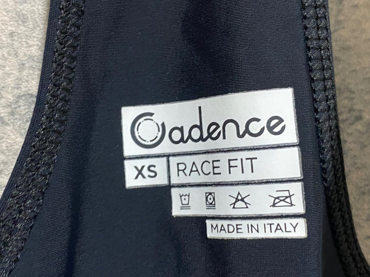 JQ510 ケイデンス Cadence RACE FIT ビブショーツ 黒 XS