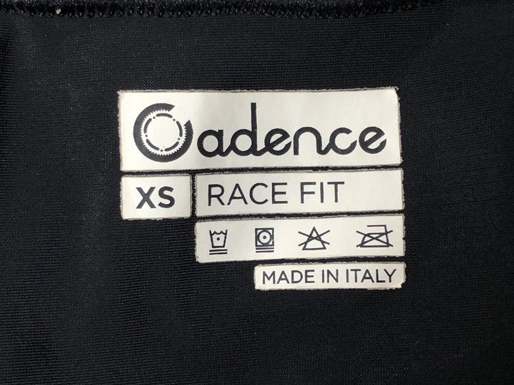 JW694 ケイデンス Cadence ビブショーツ 黒 黄 XS