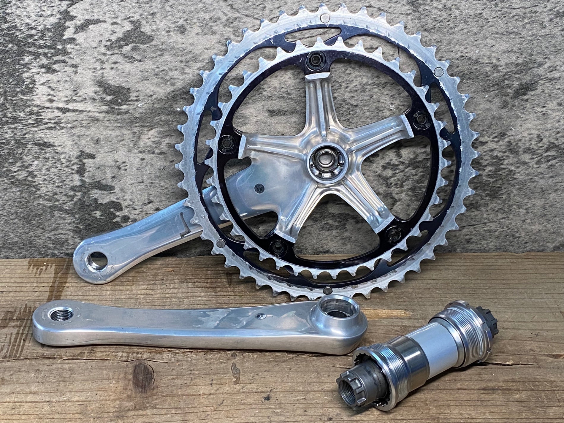Cシマノ SHIMANO デュラエース DURA-ACE FC-7701 クランクセット 48