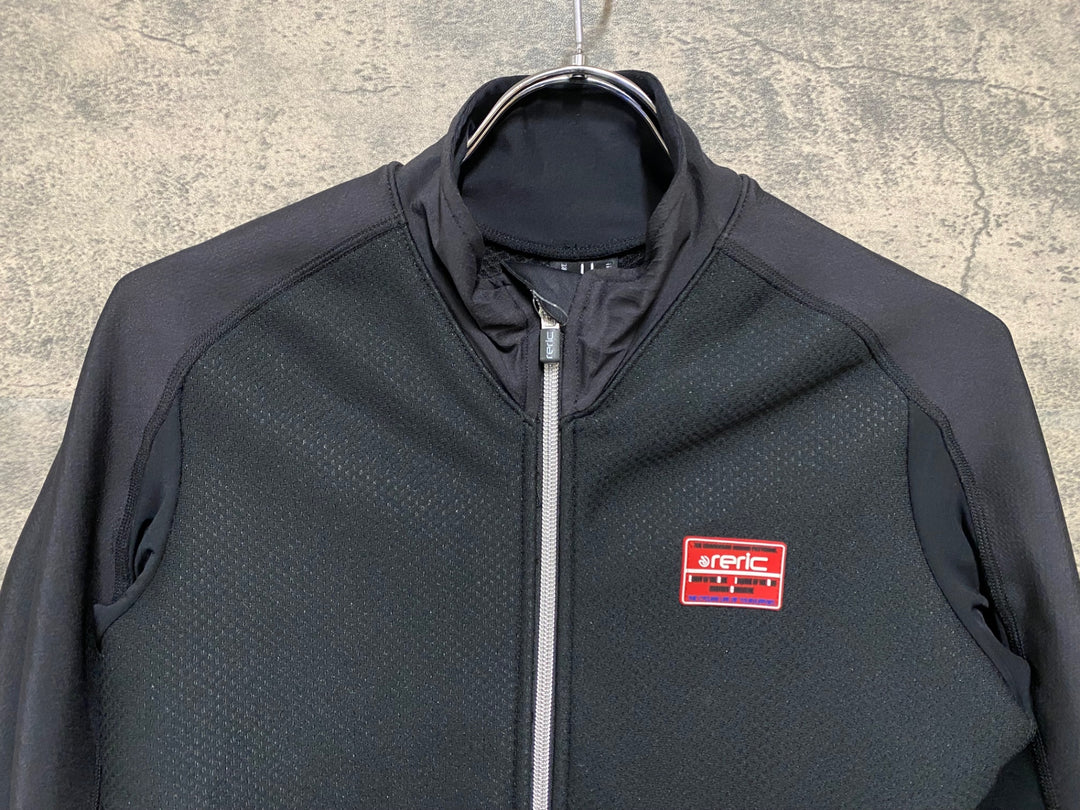 KM221 レリック reric MEDIUM VENT BLOCK JACKET 長袖 サイクルジャケット 黒 M