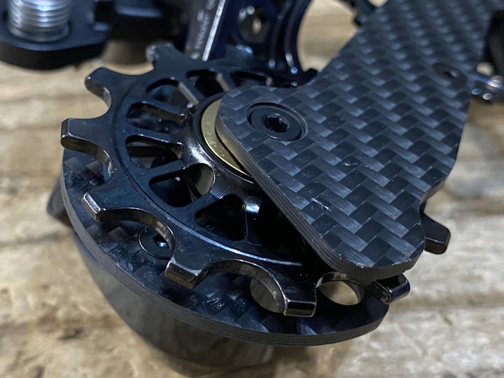 KB284 シマノ SHIMANO デュラエース DURA-ACE RD-R9100 リアディレイラー 11S TOKEN Shuriken 12/19T