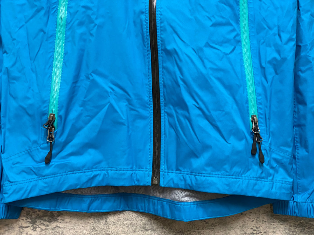 JN257 ビアンキ BIANCHI 長袖 サイクルジャケット 防水 チェレステカラー Ｓ