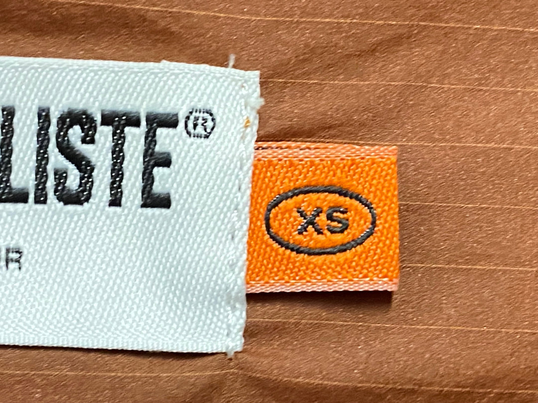 KC331 カフェドシクリステ Cafe du Cycliste IRISIA WOMEN 長袖 ウィンドブレーカー 茶 XS
