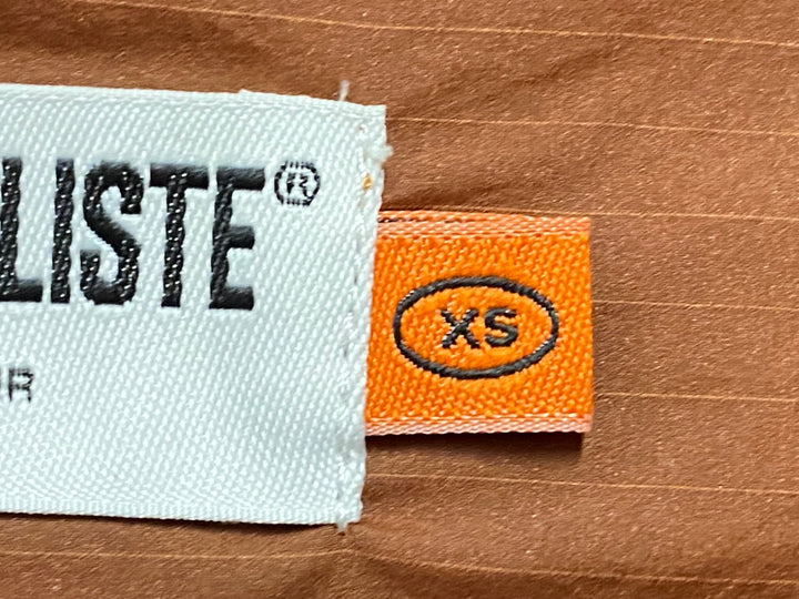 KC331 カフェドシクリステ Cafe du Cycliste IRISIA WOMEN 長袖 ウィンドブレーカー 茶 XS