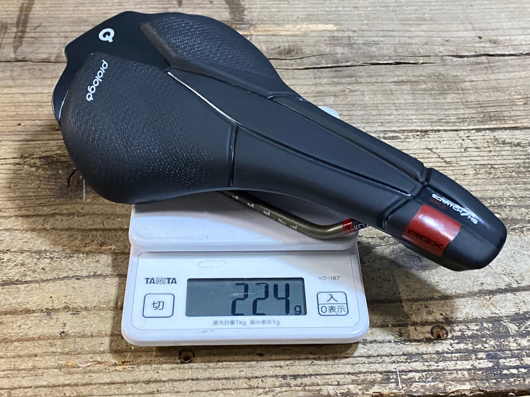 KC300 プロロゴ PROLOGO SCRATCH M5 SPACE サドル TiroXレール 黒 147mm