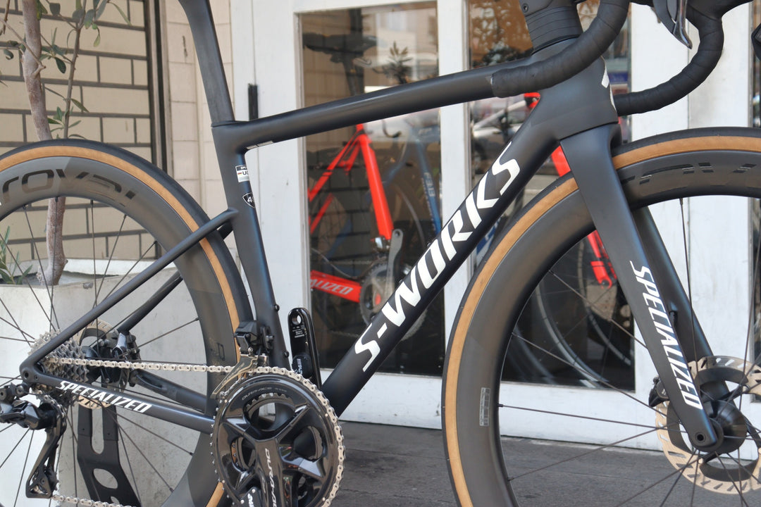 スペシャライズド SPECIALIZED S-WORKS TARMAC SL8 2024モデル 49サイズ シマノ デュラエース R9270組 Di2 12S カーボン ロードバイク RAPIDE CLX2 鬼ベアリング 【横浜店】