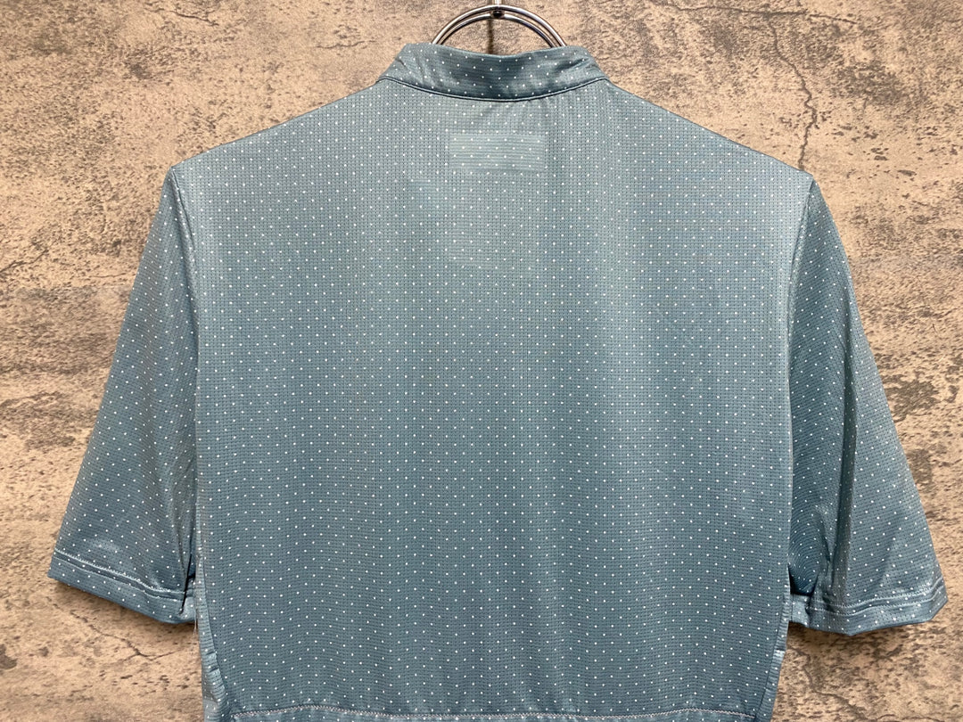 KS221 カフェドシクリステ cafe du cycliste FLEURETTE 半袖 サイクルジャージ 青 S