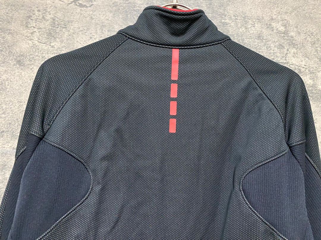 KF851 パールイズミ PEARL iZUMi 長袖 サイクルジャケット 黒 M 裏起毛