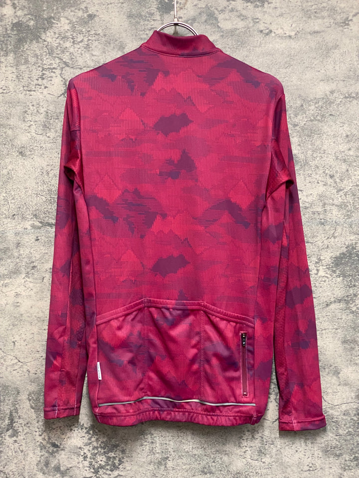 KF990 パールイズミ PEARL iZUMi 長袖 サイクルジャージ バーガンディ L