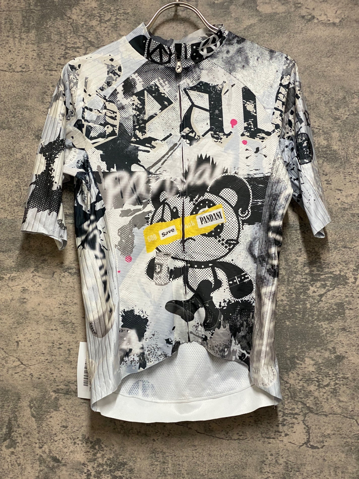 JR191 パンダーニ pandani 半袖サイクルジャージ 白 S エアロジャージ