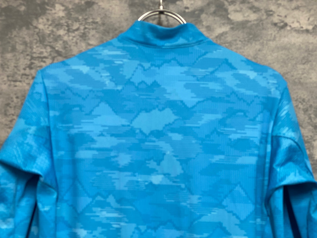 KF989 パールイズミ PEARL iZUMi 長袖 サイクルジャージ 水色 青 L